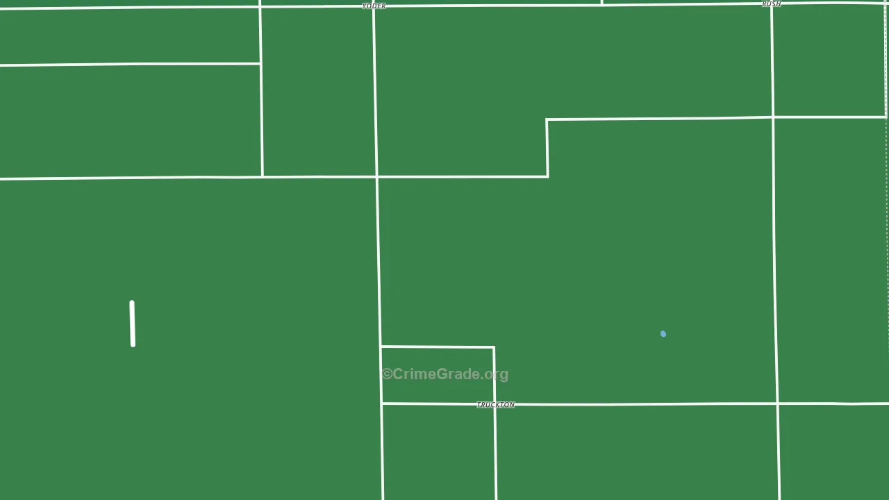 80864, CO Map of Vehicle Theft Rates