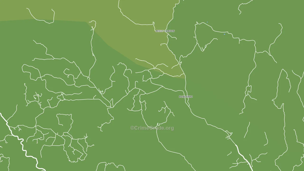 81024, CO Map of Vehicle Theft Rates