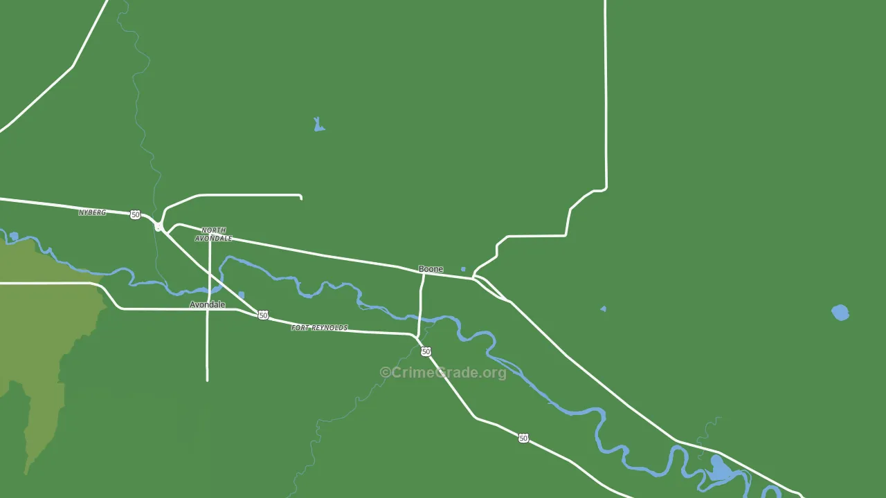 81025, CO Map of Vehicle Theft Rates