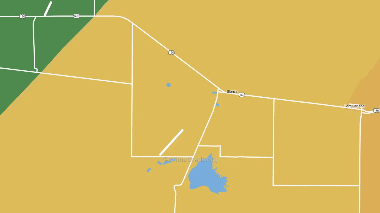 81123, CO Map of Vehicle Theft Rates