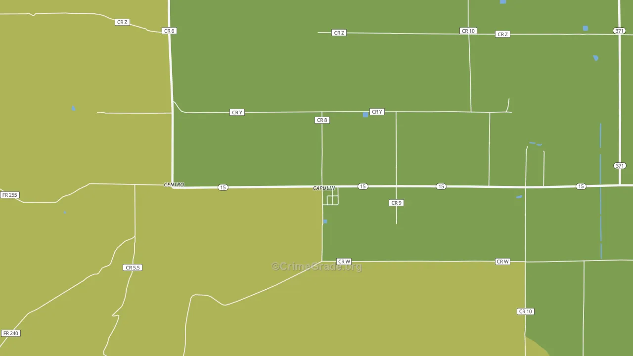 81124, CO Map of Vehicle Theft Rates