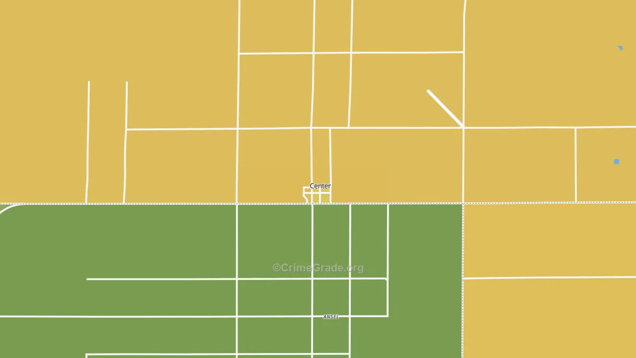 81125, CO Map of Vehicle Theft Rates