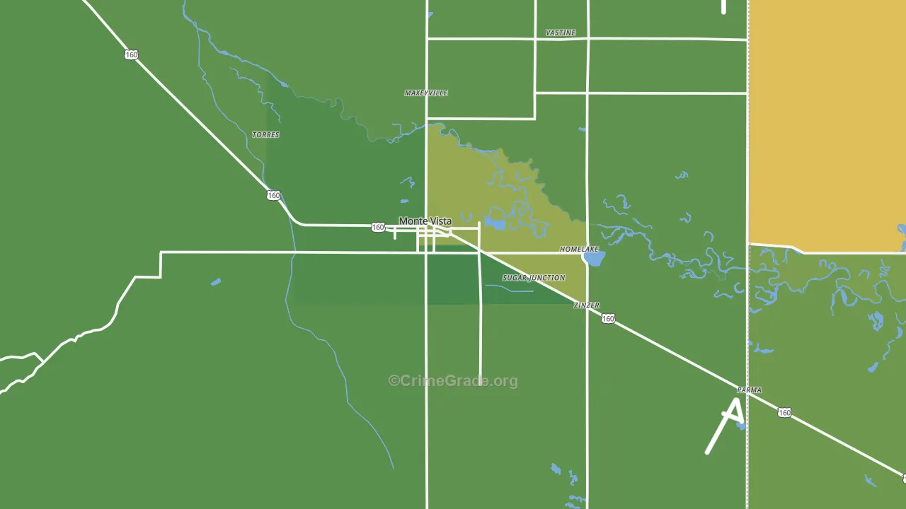 81144, CO Map of Vehicle Theft Rates