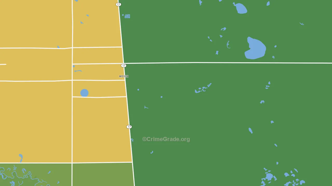 81146, CO Map of Vehicle Theft Rates