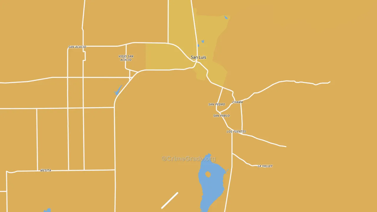 81152, CO Map of Vehicle Theft Rates