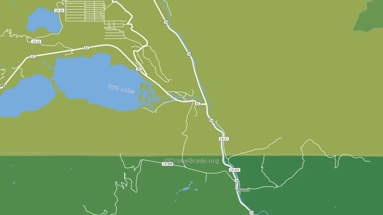 81228, CO Map of Vehicle Theft Rates