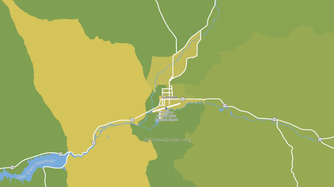 81230, CO Map of Vehicle Theft Rates