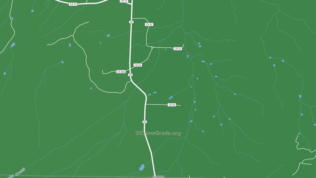 81232, CO Map of Vehicle Theft Rates