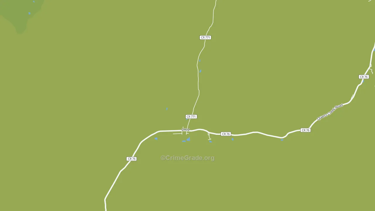 81237, CO Map of Vehicle Theft Rates
