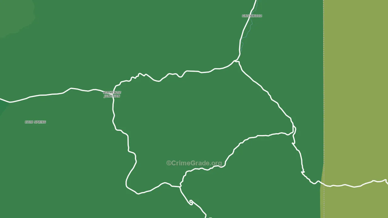 81253, CO Map of Vehicle Theft Rates