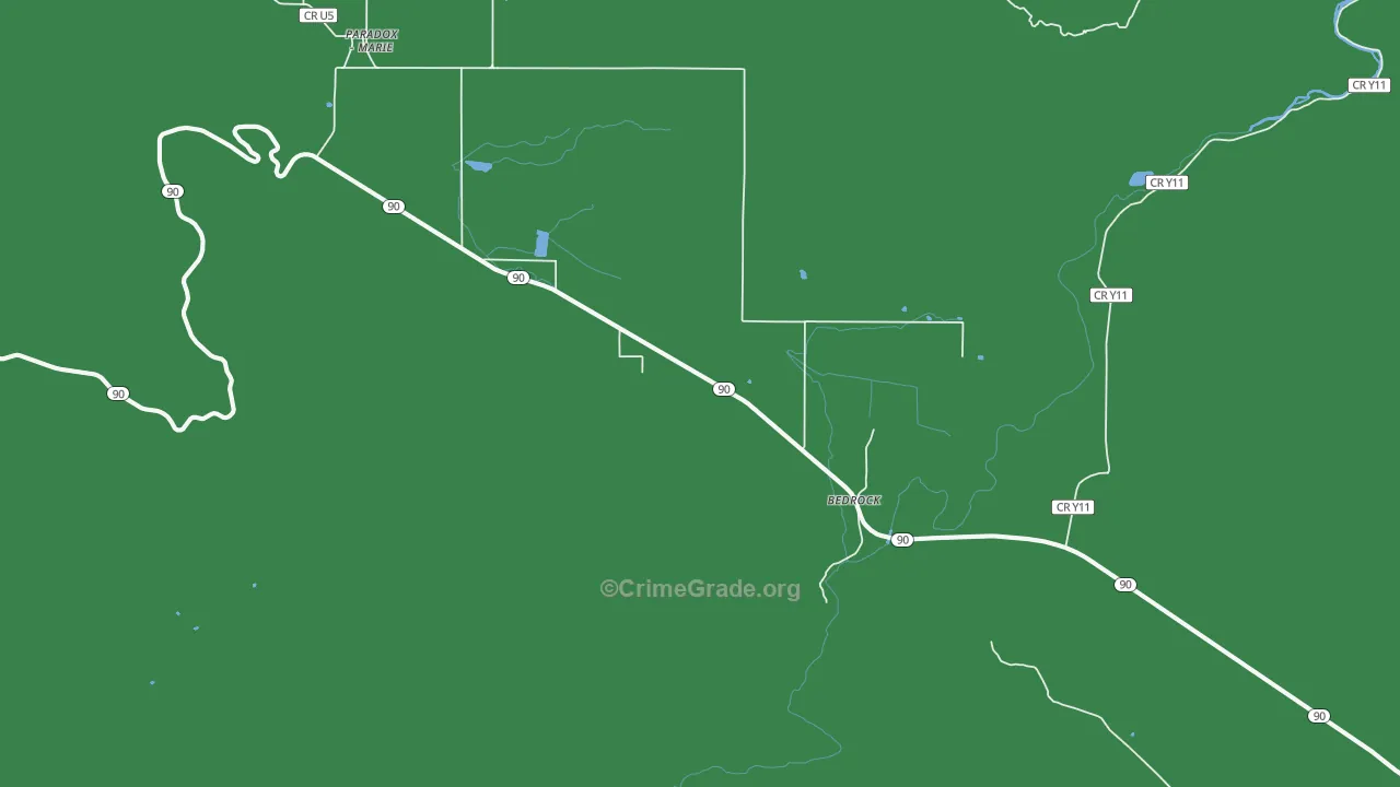 81411, CO Map of Vehicle Theft Rates
