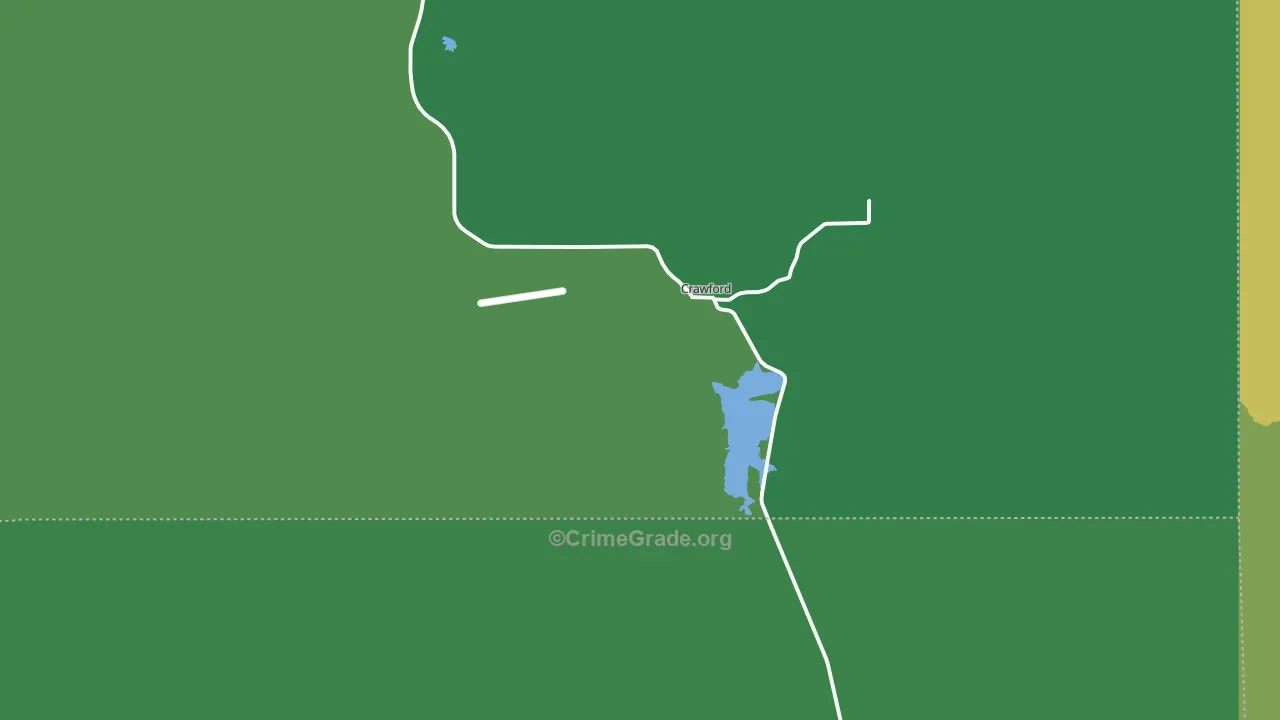 81415, CO Map of Vehicle Theft Rates