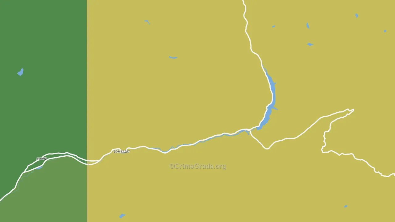 81434, CO Map of Vehicle Theft Rates
