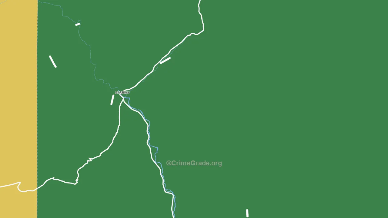 81522, CO Map of Vehicle Theft Rates