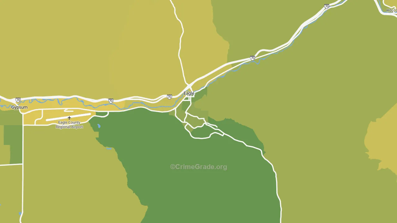 81631, CO Map of Vehicle Theft Rates