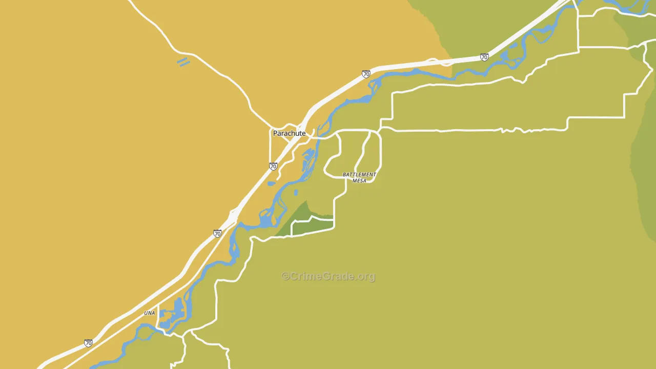 81635, CO Map of Vehicle Theft Rates