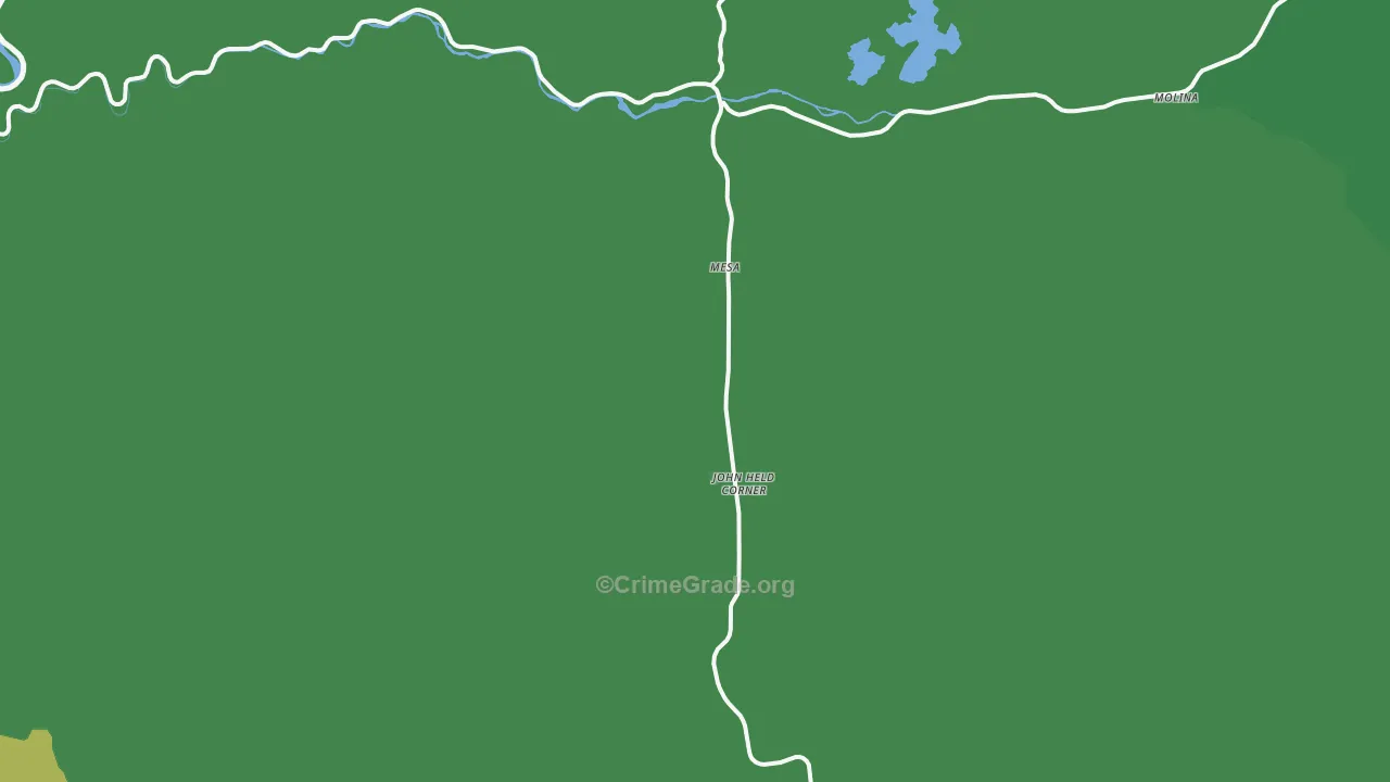 81643, CO Map of Vehicle Theft Rates