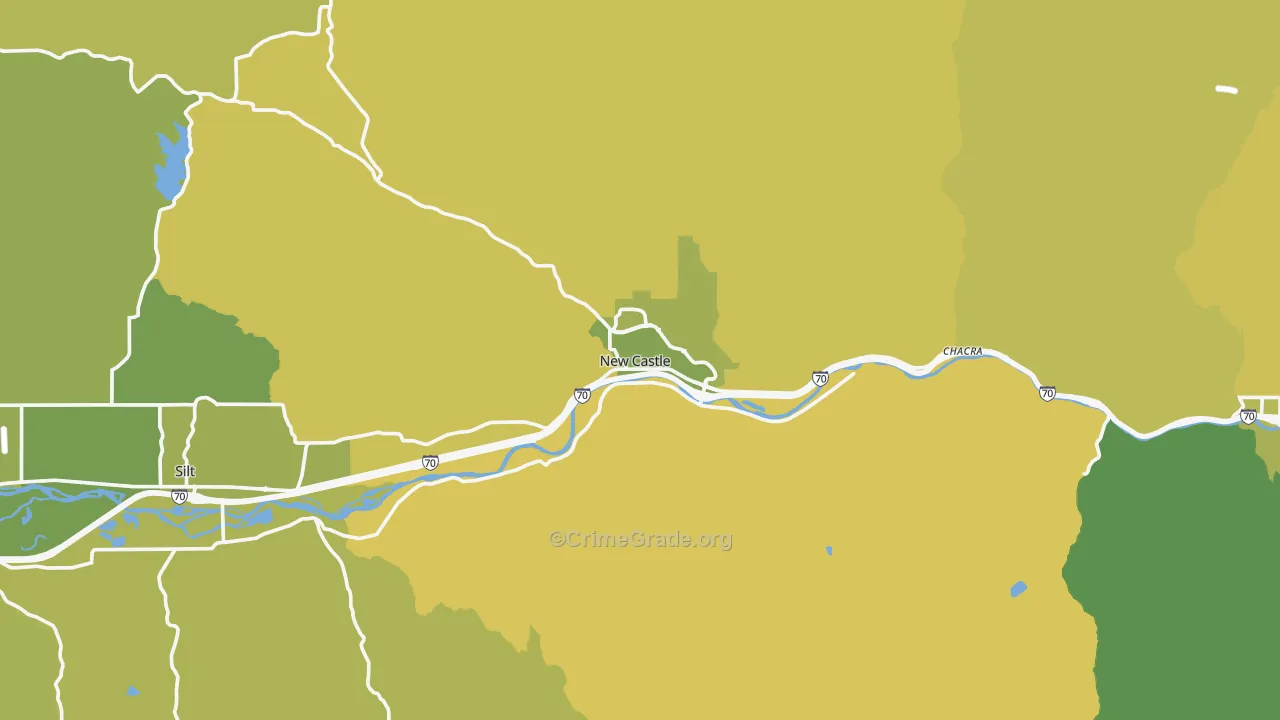 81647, CO Map of Vehicle Theft Rates