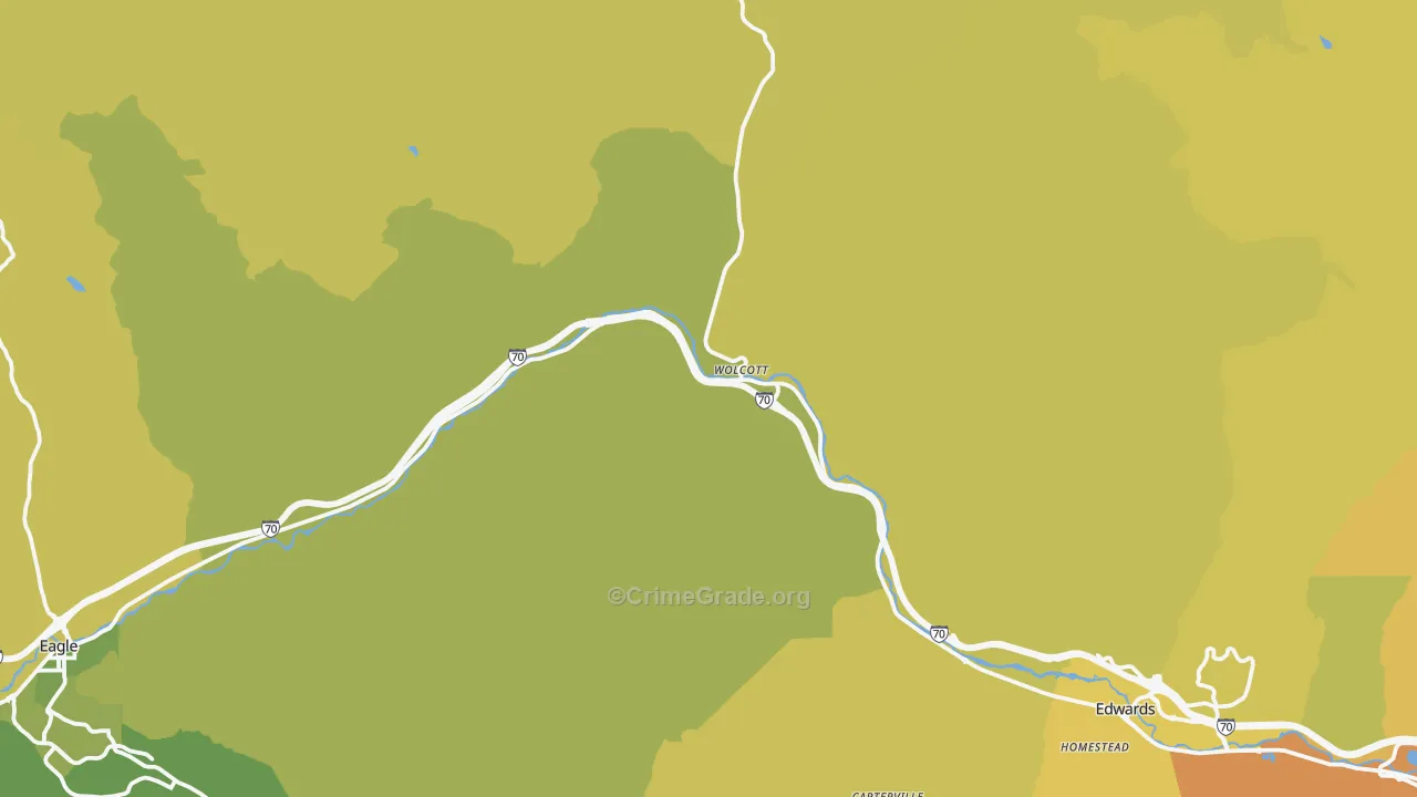 81655, CO Map of Vehicle Theft Rates