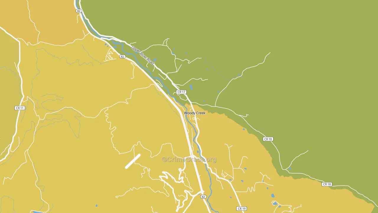 81656, CO Map of Vehicle Theft Rates