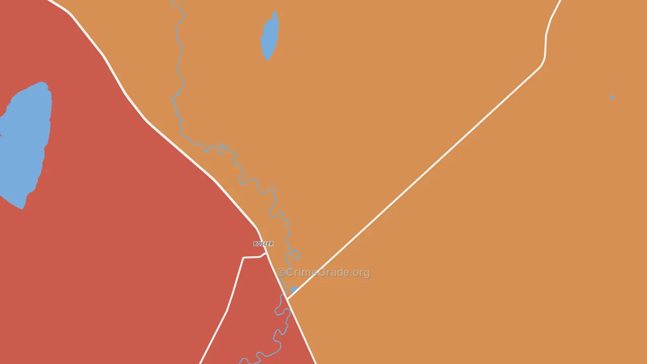 82051, WY Map of Vehicle Theft Rates