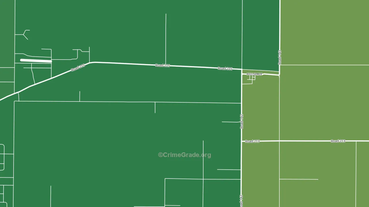 82060, WY Map of Vehicle Theft Rates
