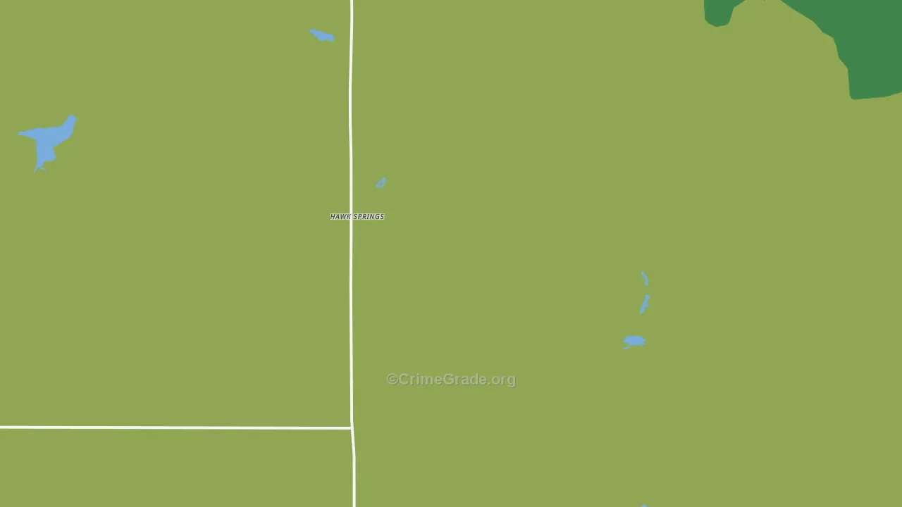 82217, WY Map of Vehicle Theft Rates