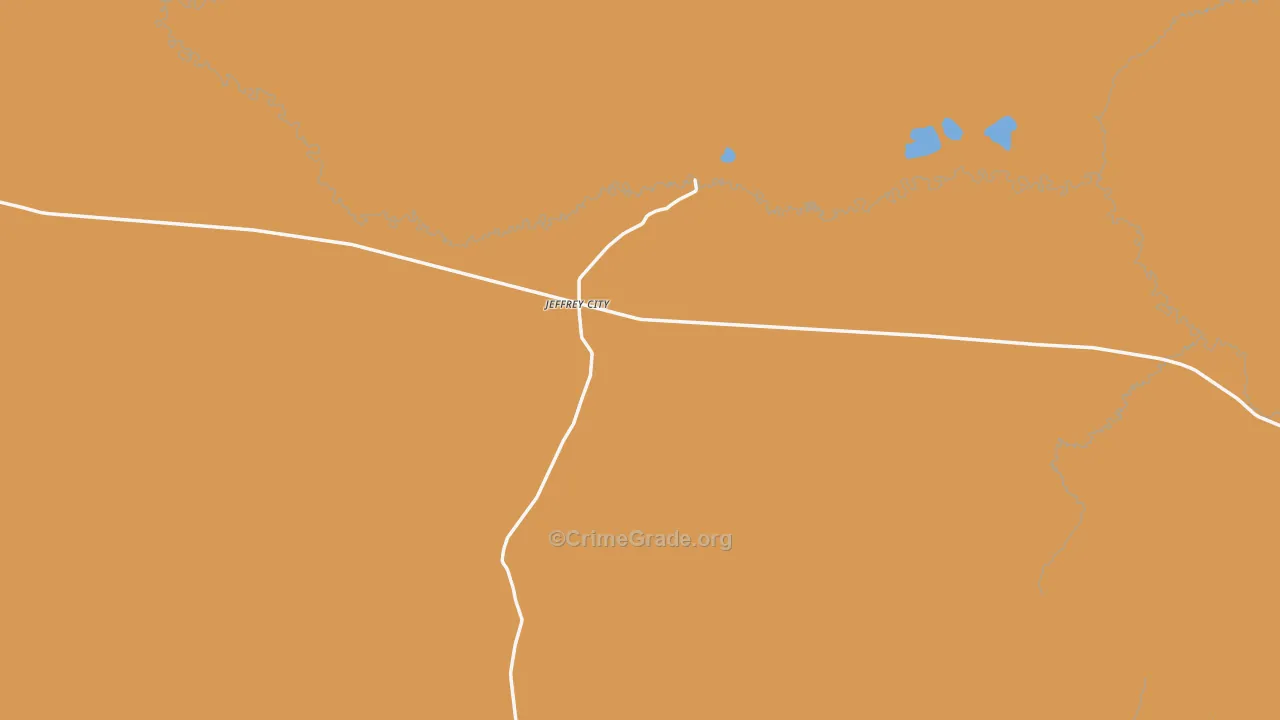 82310, WY Map of Vehicle Theft Rates