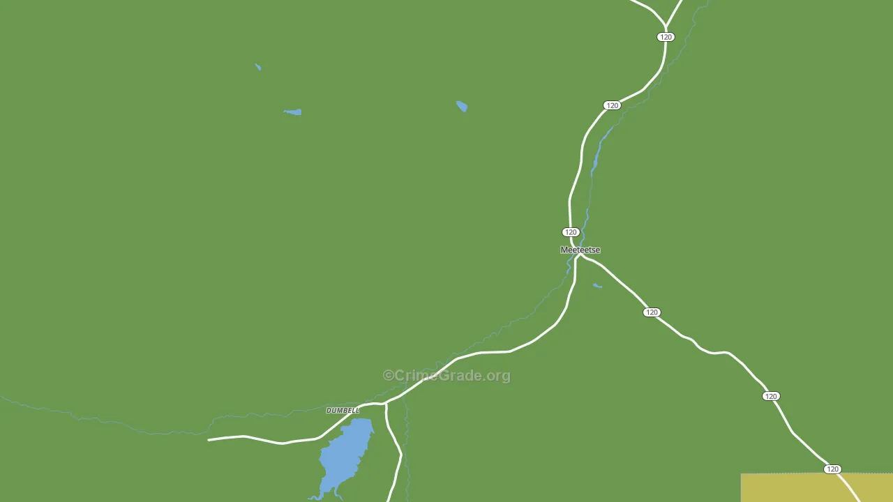82433, WY Map of Vehicle Theft Rates