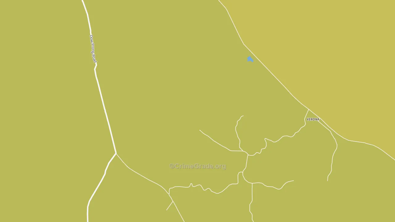 82845, WY Map of Vehicle Theft Rates