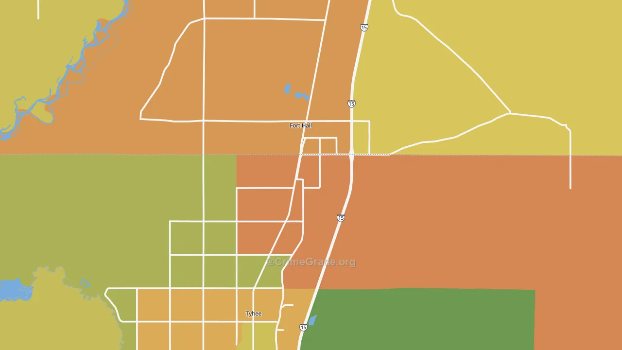 83203, ID Map of Vehicle Theft Rates