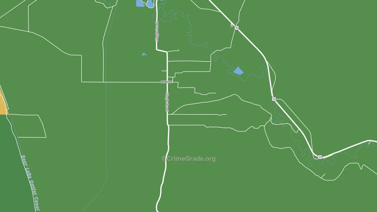 83233, ID Map of Vehicle Theft Rates