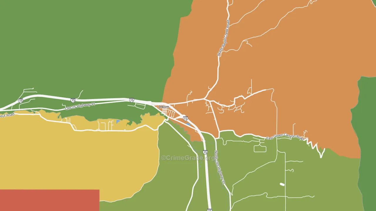 83245, ID Map of Vehicle Theft Rates