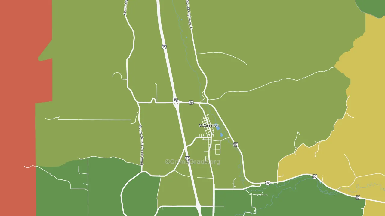 83250, ID Map of Vehicle Theft Rates