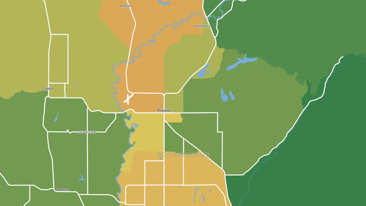 83263, ID Map of Vehicle Theft Rates