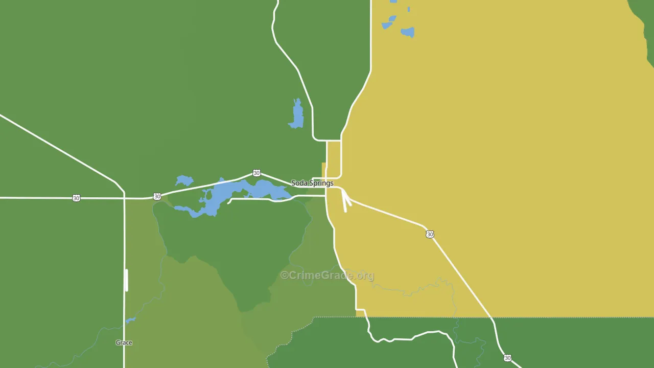 83276, ID Map of Vehicle Theft Rates