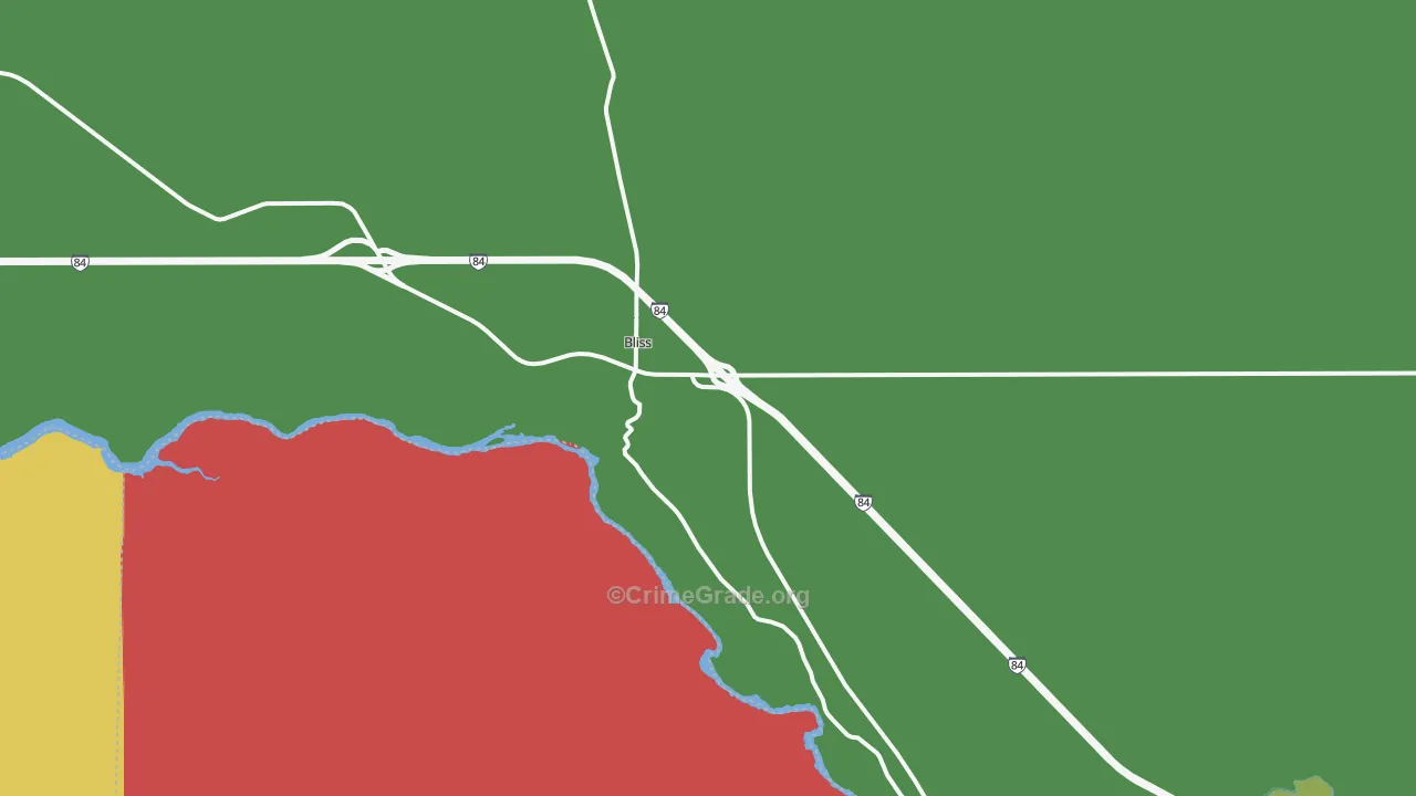 83314, ID Map of Vehicle Theft Rates