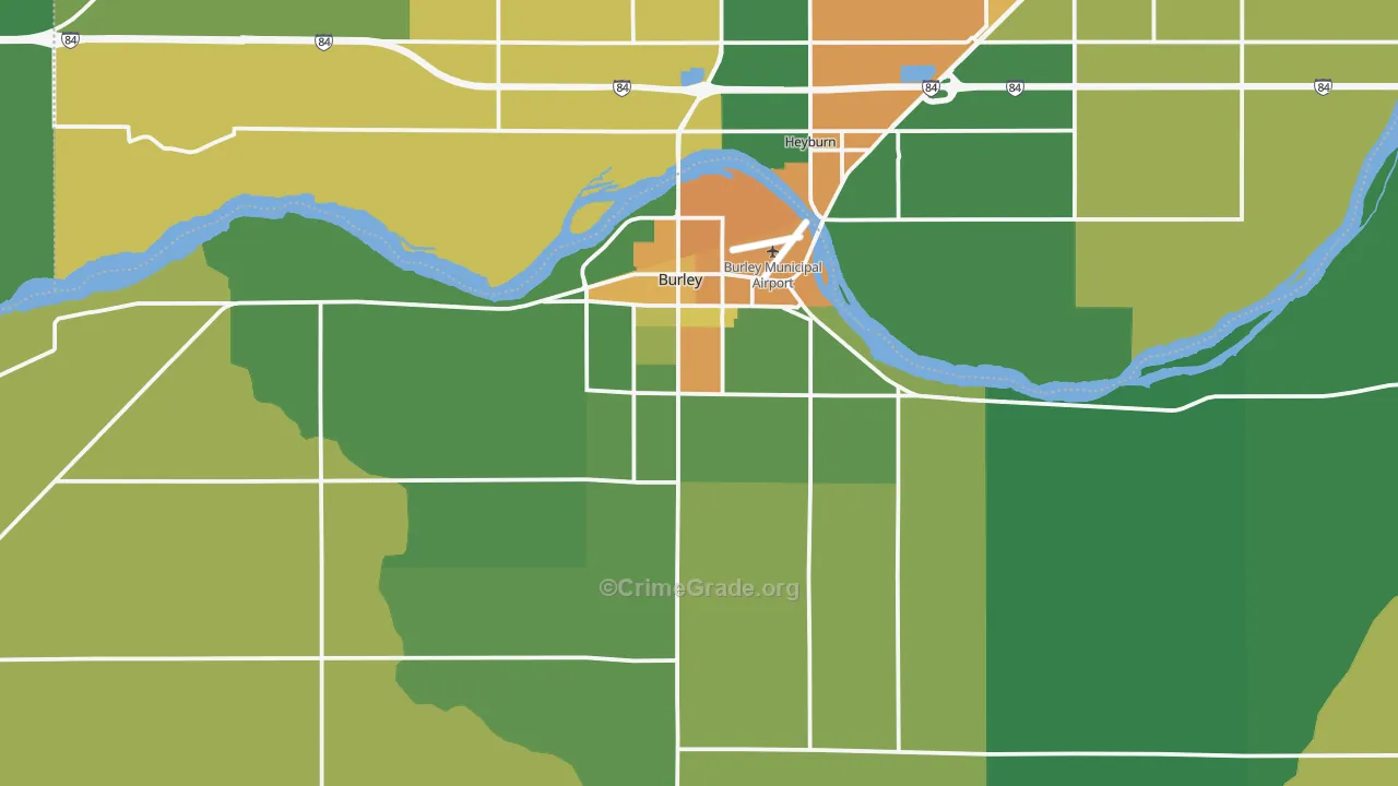 83318, ID Map of Vehicle Theft Rates