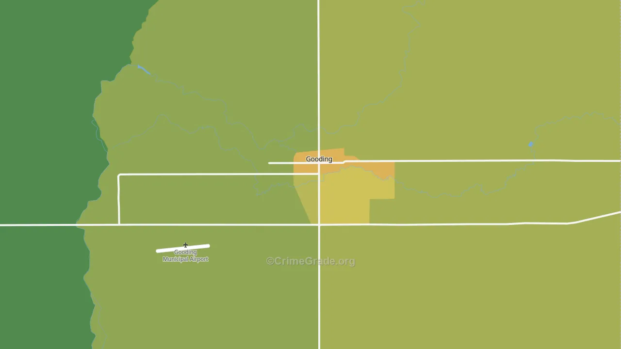 83330, ID Map of Vehicle Theft Rates