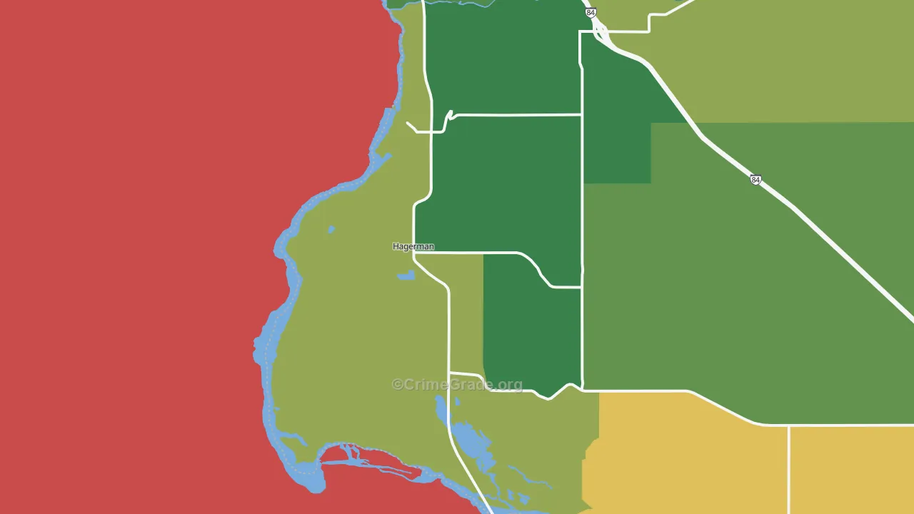 83332, ID Map of Vehicle Theft Rates