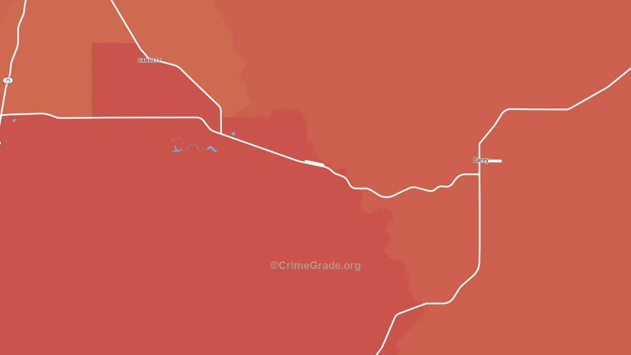 83348, ID Map of Vehicle Theft Rates