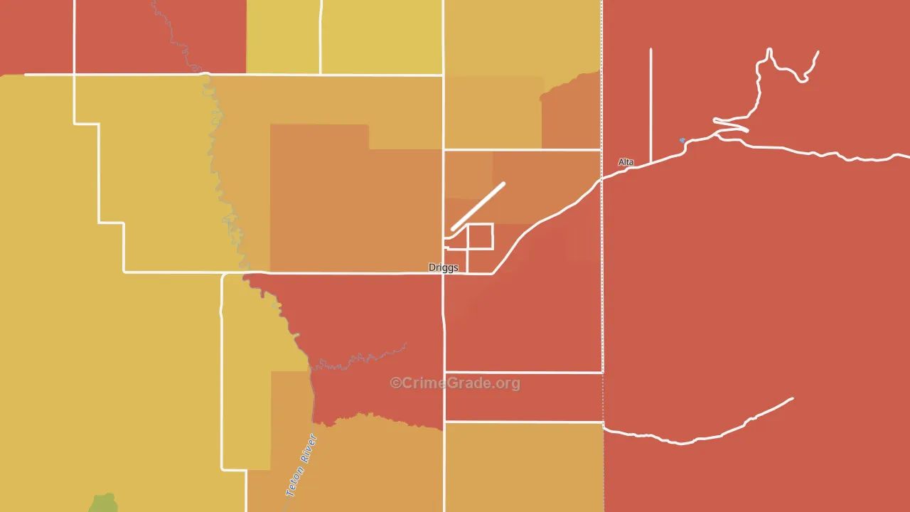 83422, ID Map of Vehicle Theft Rates