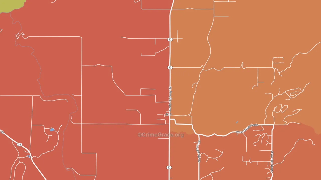 83424, ID Map of Vehicle Theft Rates