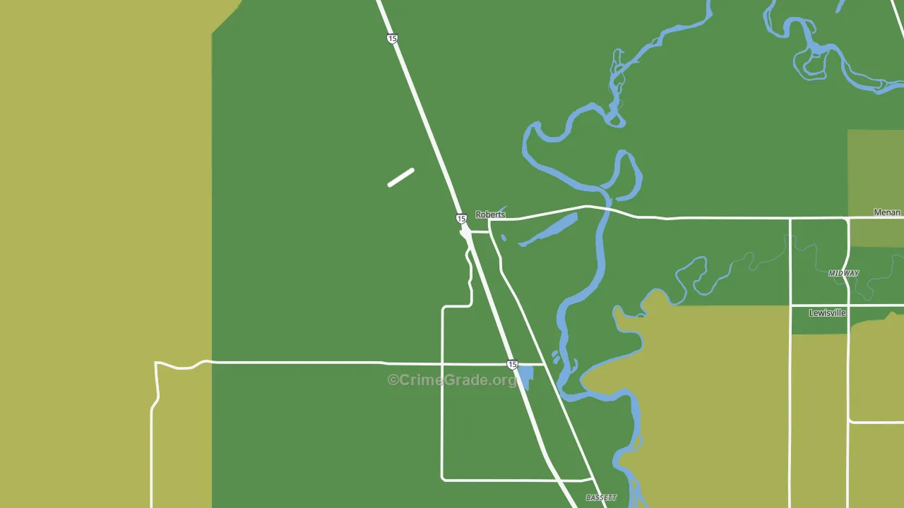 83444, ID Map of Vehicle Theft Rates