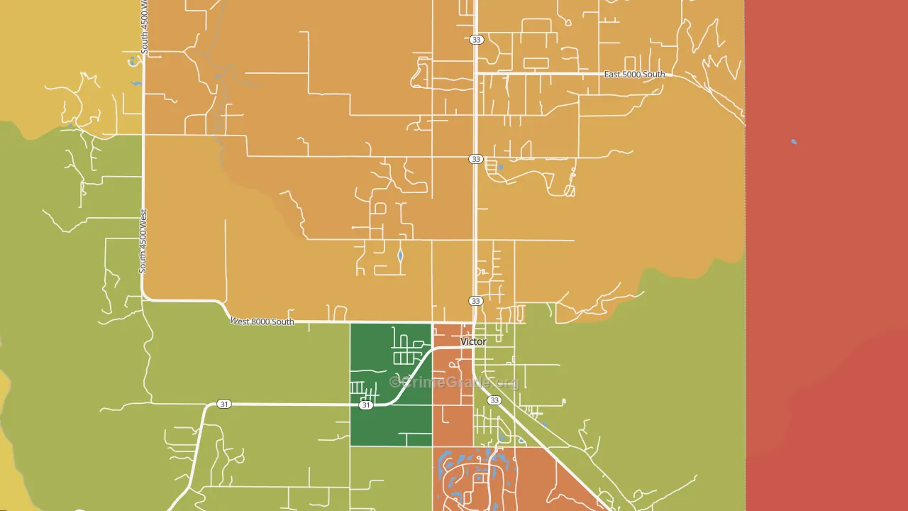83455, ID Map of Vehicle Theft Rates