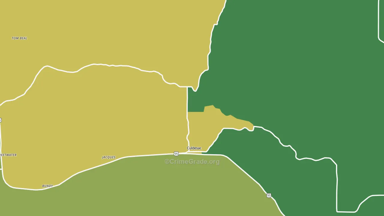 83524, ID Map of Vehicle Theft Rates