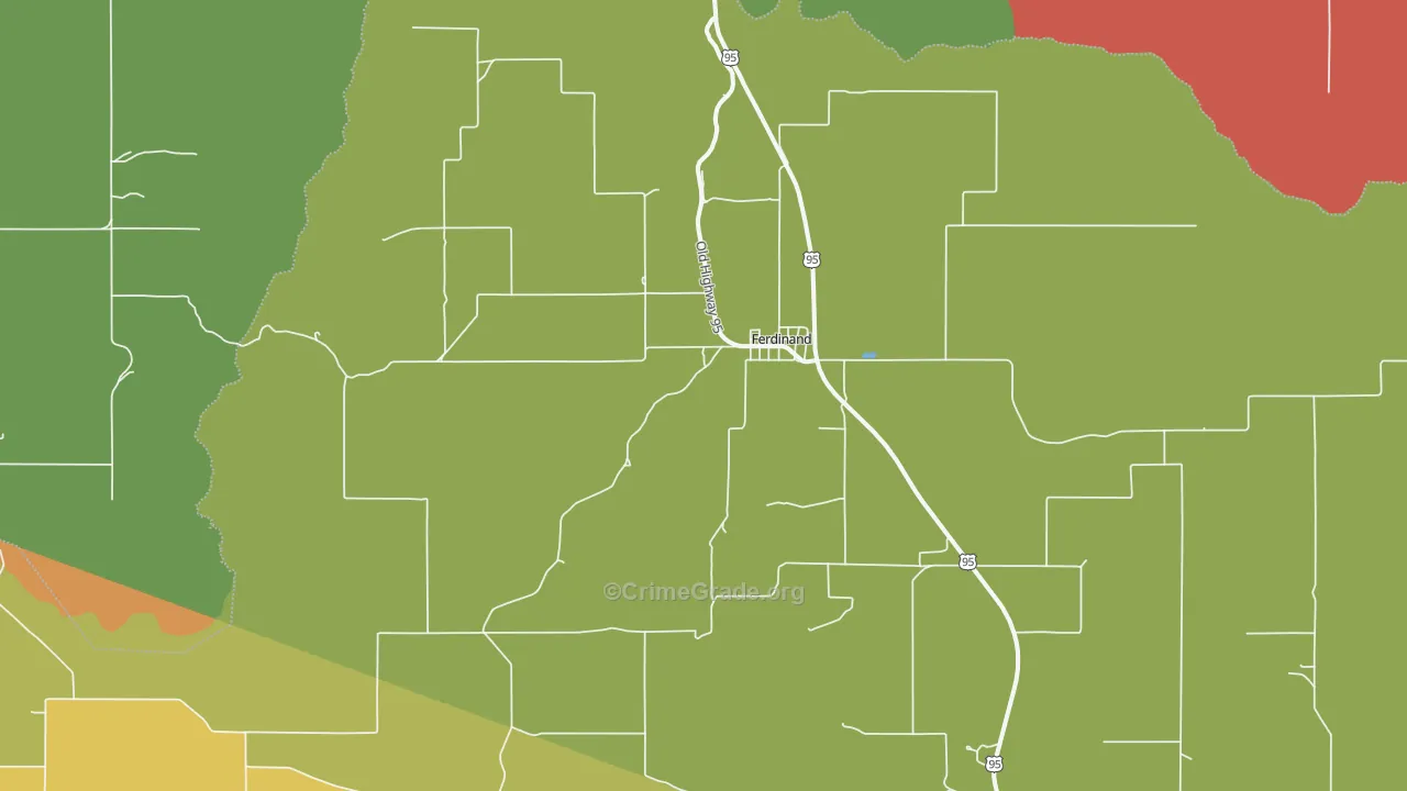 83526, ID Map of Vehicle Theft Rates