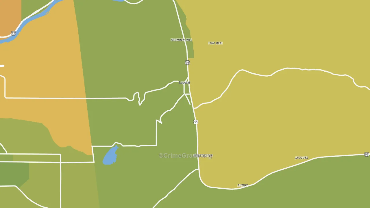 83540, ID Map of Vehicle Theft Rates