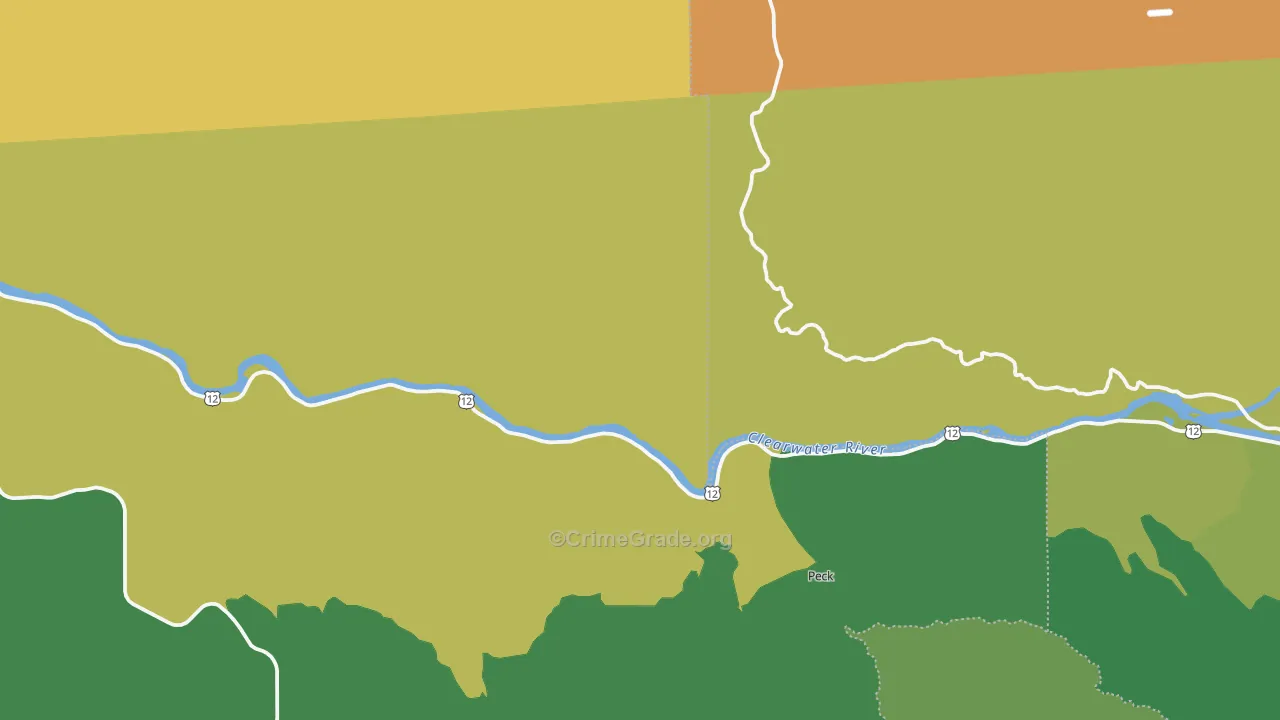 83541, ID Map of Vehicle Theft Rates