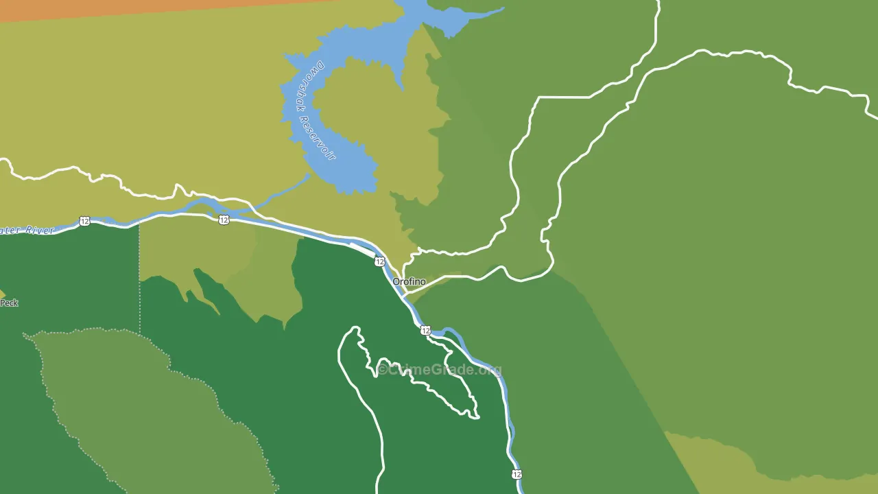 83544, ID Map of Vehicle Theft Rates